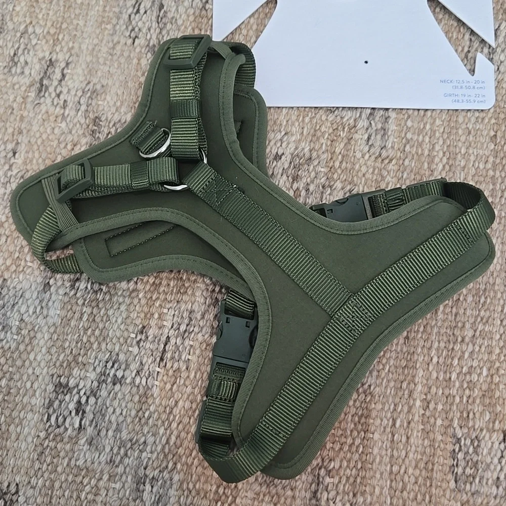 Top Paw Green Comfort Harness